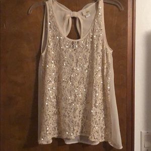 Daytrip Sequin Tank